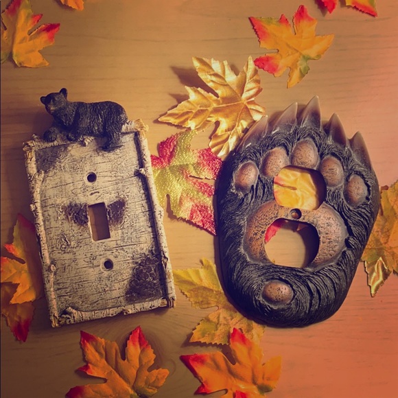 Country Bear Light Switch Plate & Outlet CoverNWOT